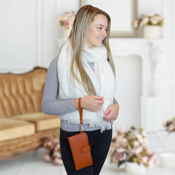 Claasico - Wholesale Phone Wallet - Women's - Women’s RFID wristlet wallet phone holder57