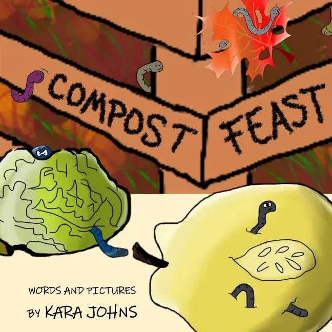 Books by splitShops - Wholesale Nature & Outdoors - Compost Feast - Paperback