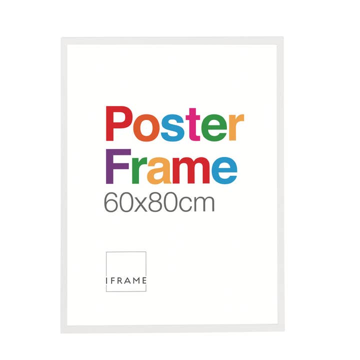 **MULTI 4** iFrame White Wooden Poster Frame 60cm x 80cm for wholesale by WIDDOP and Co. US