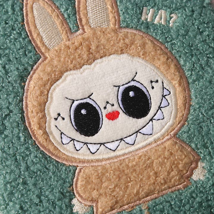 Auraquise - Wholesale Journal/Diary - Kids - Embroidered Cartoon Teddy Fleece Plush Notebook6