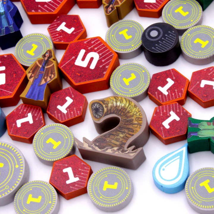 Meeple Stickers - Wholesale Board Game - Dune Imperium Uprising Sticker Set3