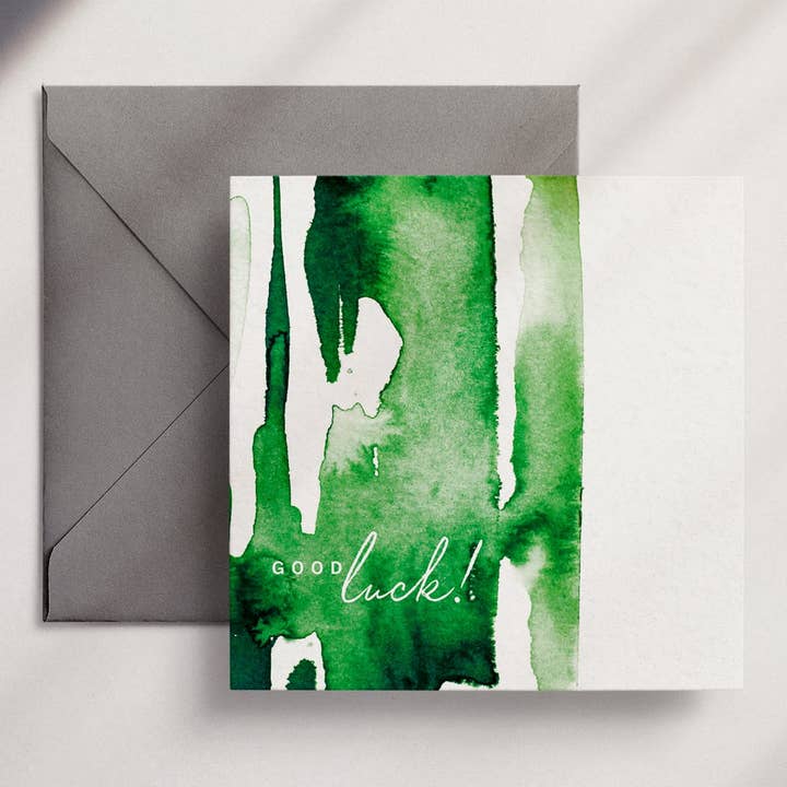 Good Luck! - Greeting Card for wholesale by Wendy Bell Designs