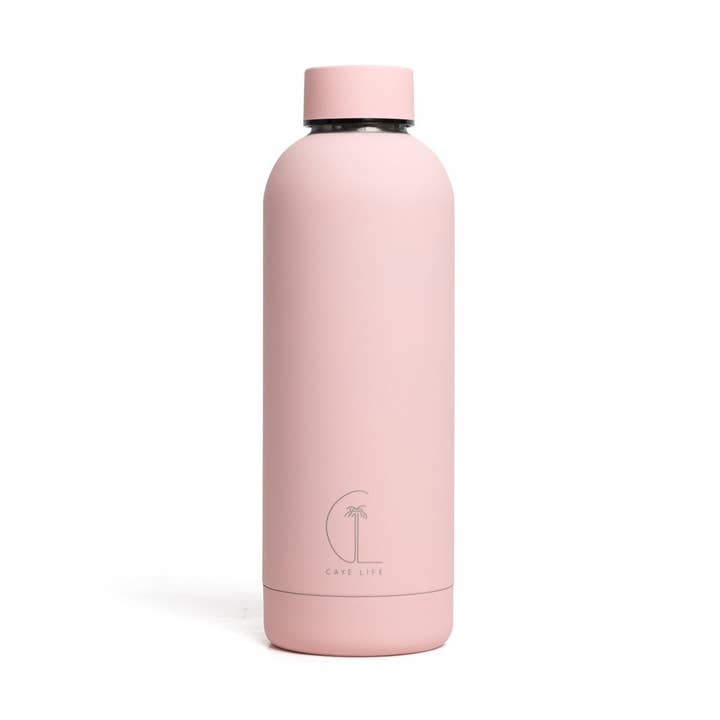 Flamingo | 500ml Water Bottle | Matte Pink for wholesale by Caye Life