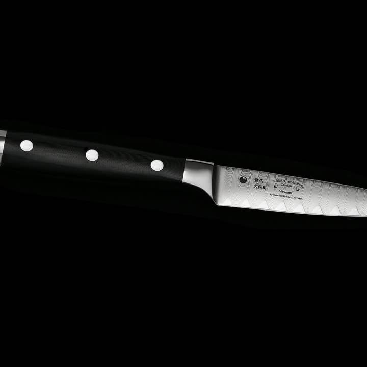 Ed Mahony – Großhandel Messersets – Zen - 3-teiliges Set, Damast gehämmerte Kochmesser & Bambushalter9