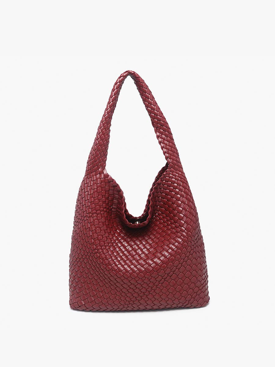 Jen & Co. - Wholesale Satchel - Women's - M2631 Rachel Woven Slouchy Hobo7