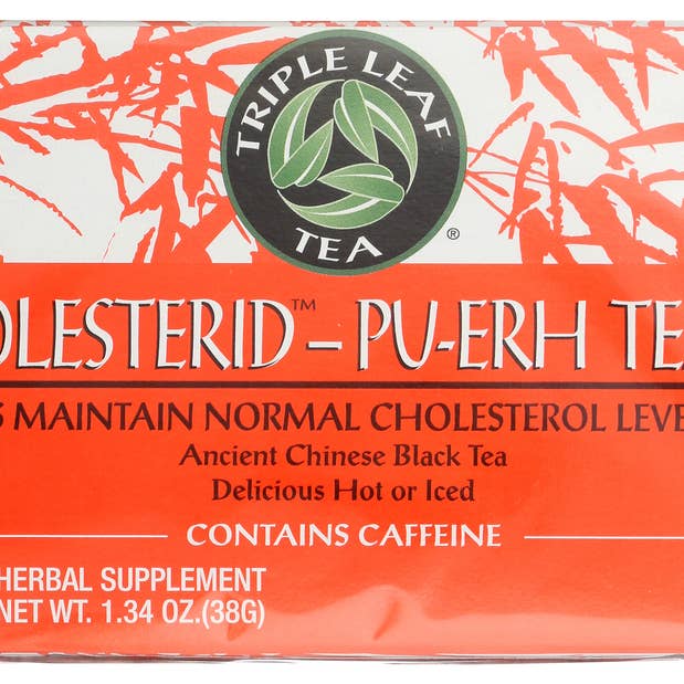 Triple Leaf Tea - Vendita all'ingrosso Tisane salutari e depurative - Cholesterid - Tè Pu-erh2