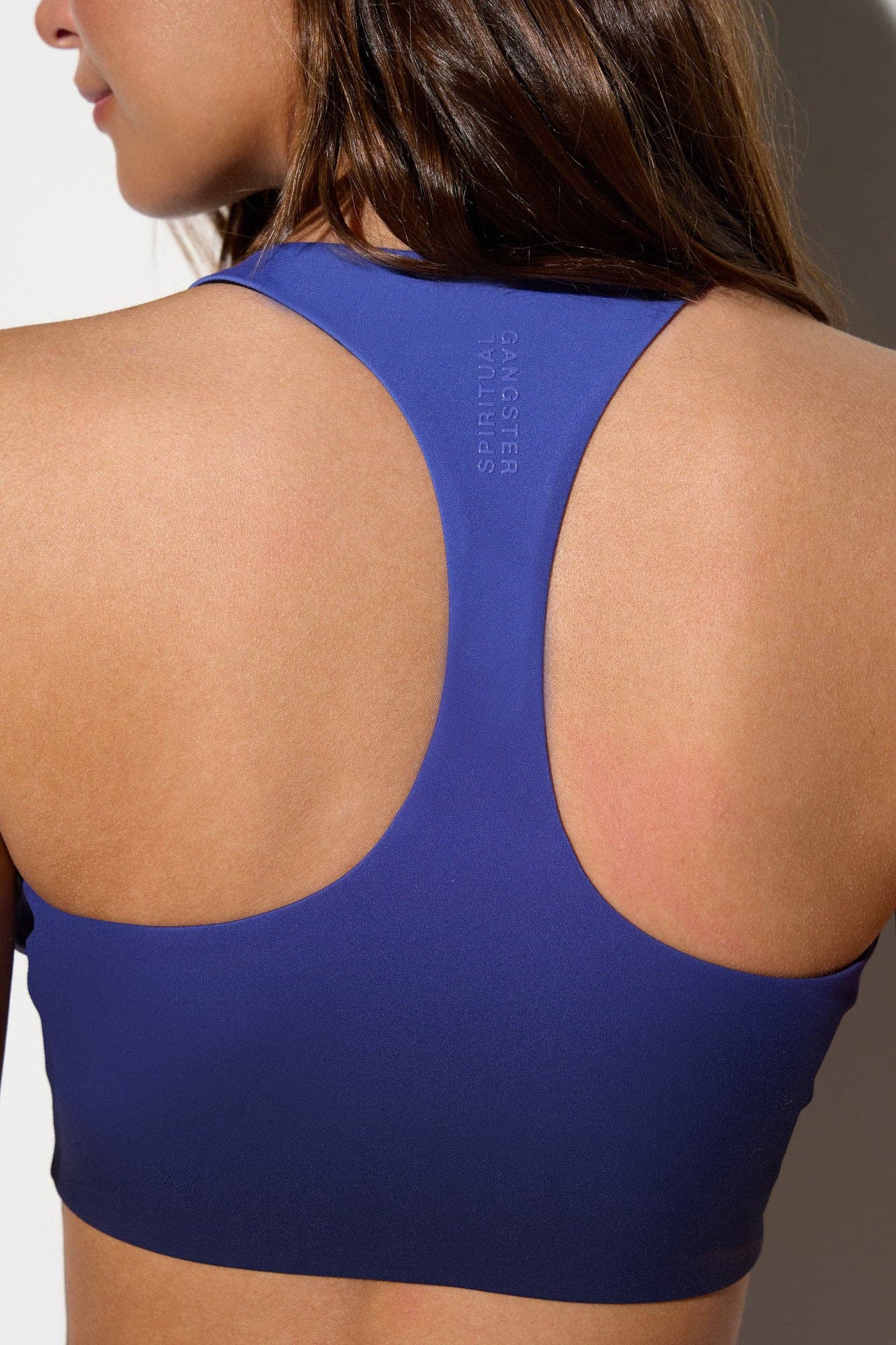 ASTRAL BLUE Nirvana Frankie Longline Bra for wholesale on Faire3