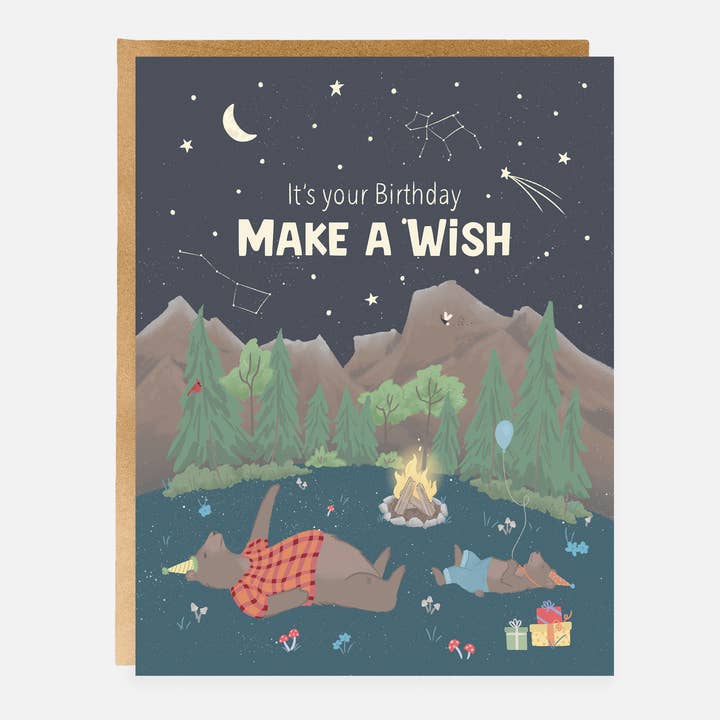 Biglietto d'auguri con scritta in lingua inglese «It's your Birthday per la vendita all'ingrosso da parte di Ivory Paper Co