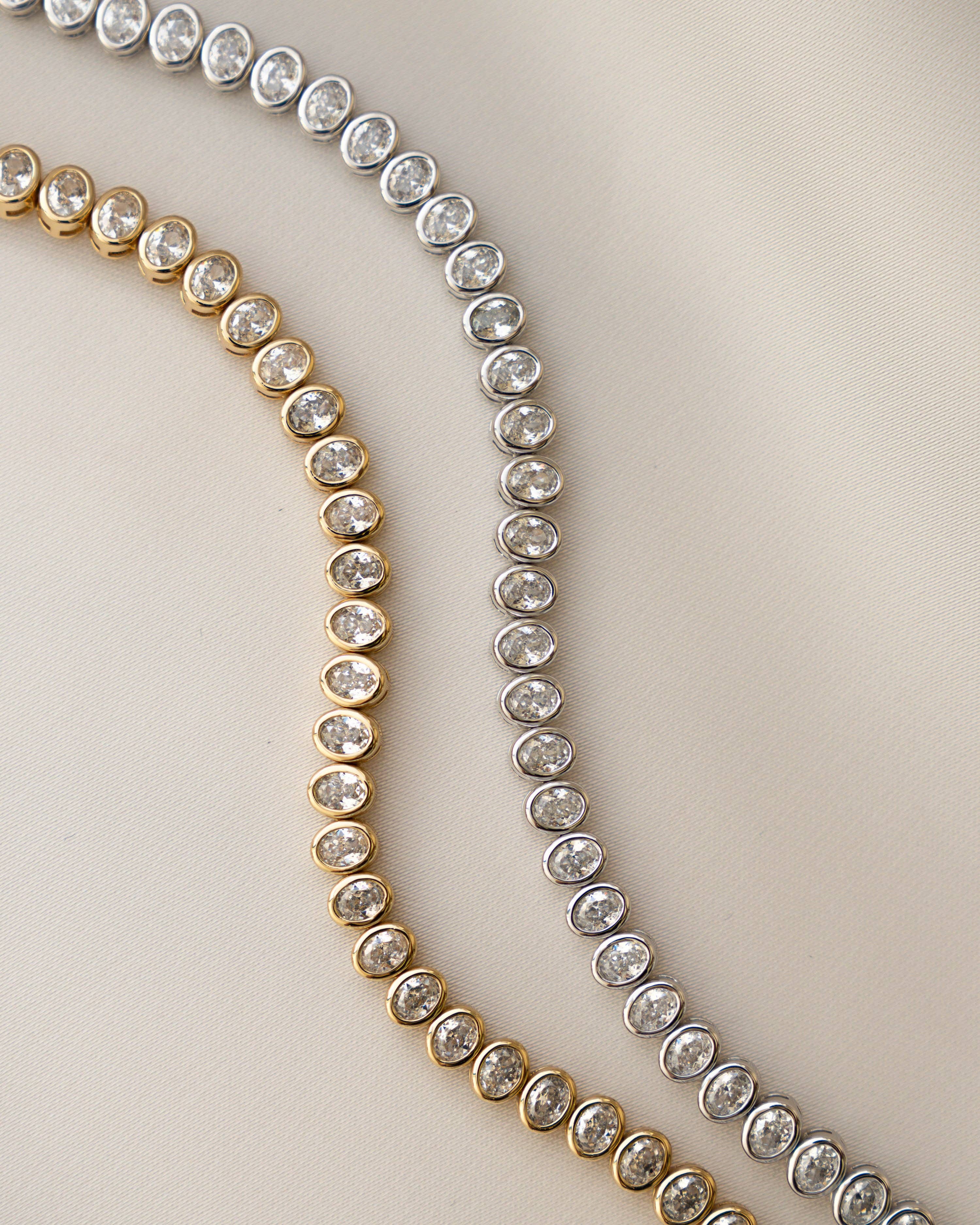 Sami Jewels - Wholesale Tennis Bracelet - Oval Bezel Tennis Bracelet2