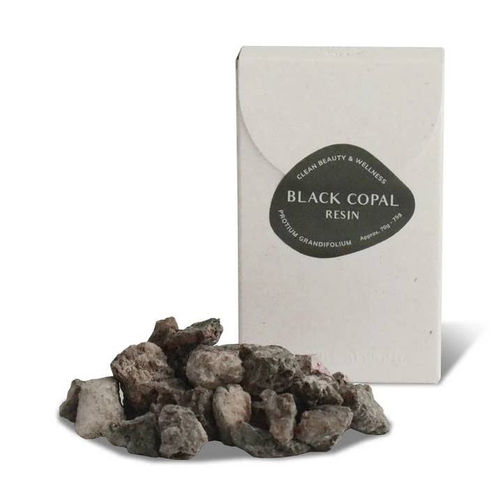 Black Copal Resin – 75g for wholesale by Cedar and Myrrh