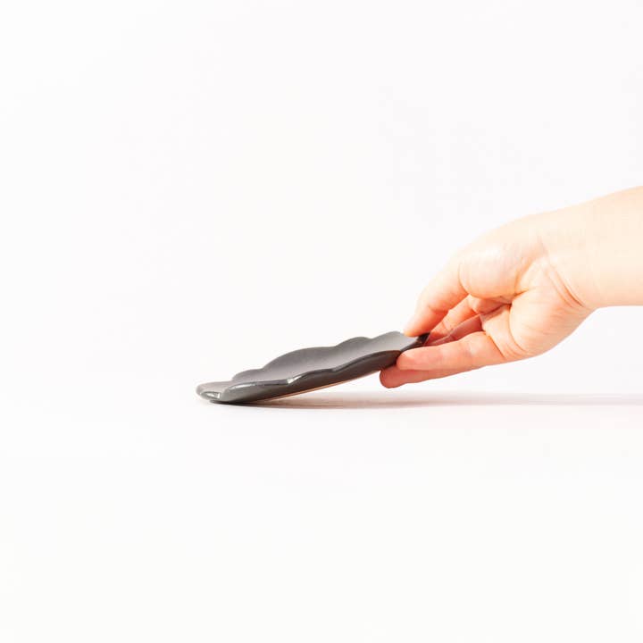 LAKOLE - Wholesale Decorative Plate/Dish/Bowl - Tatara-Zukuri Small Plate Morning Glory3