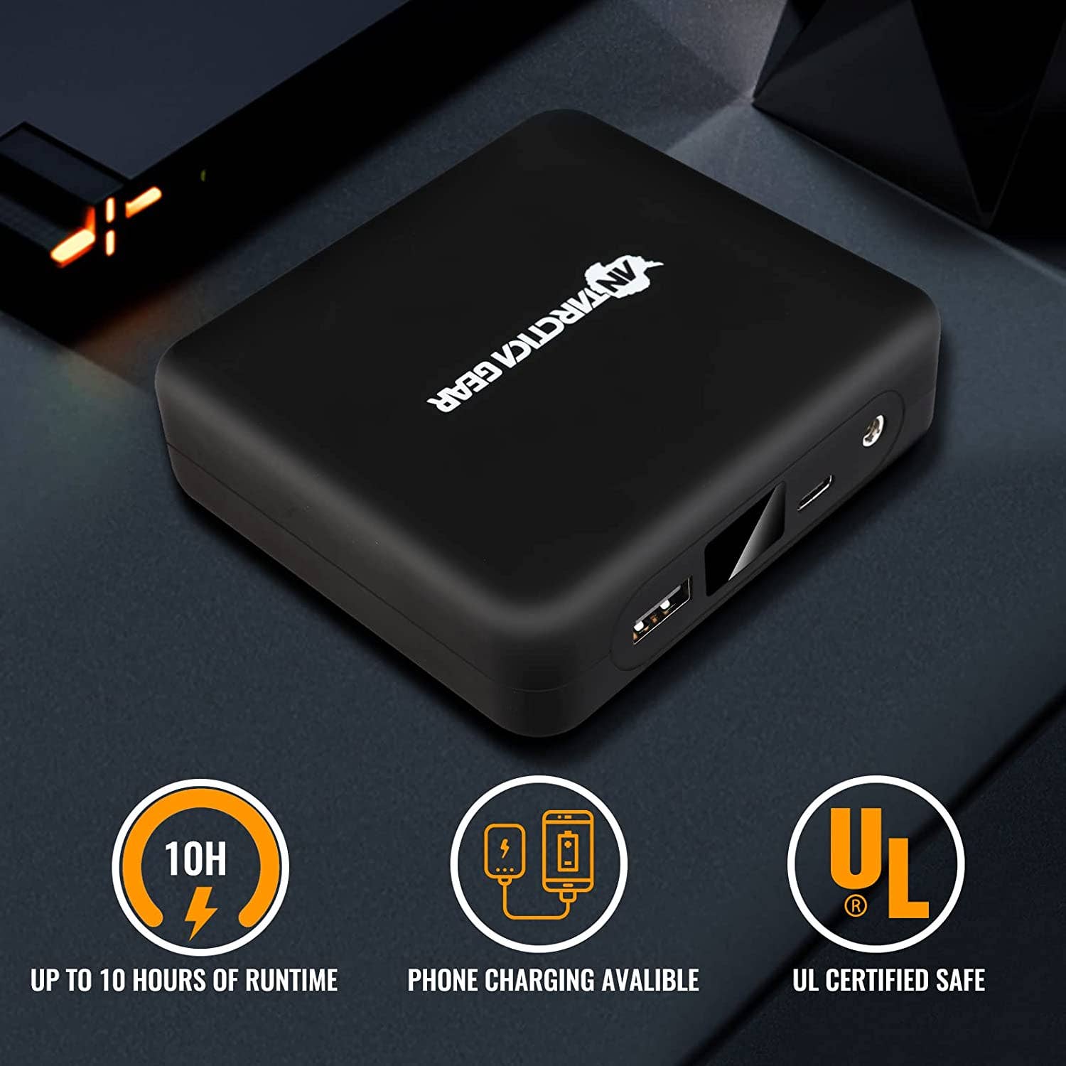 Antarctica Outdoors – wholesale Portable charger – ANTARCTICA GEAR Portable Battery Power Bank for Gloves5