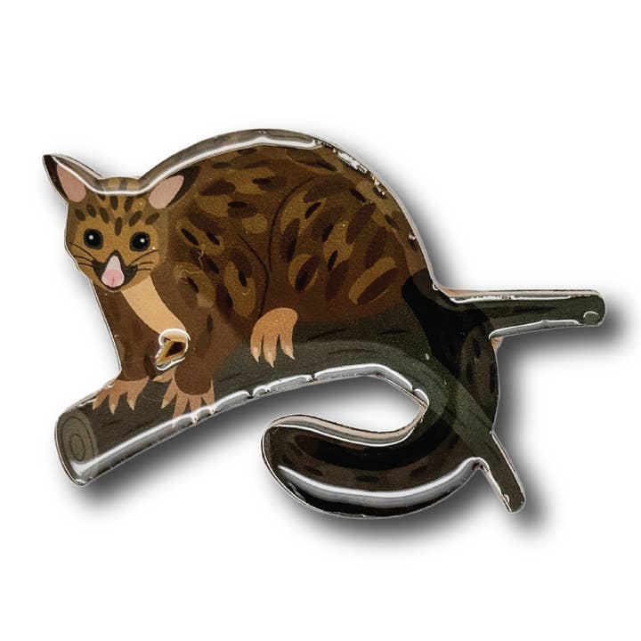 Brushtail Possum Brooch for wholesale by Selatan