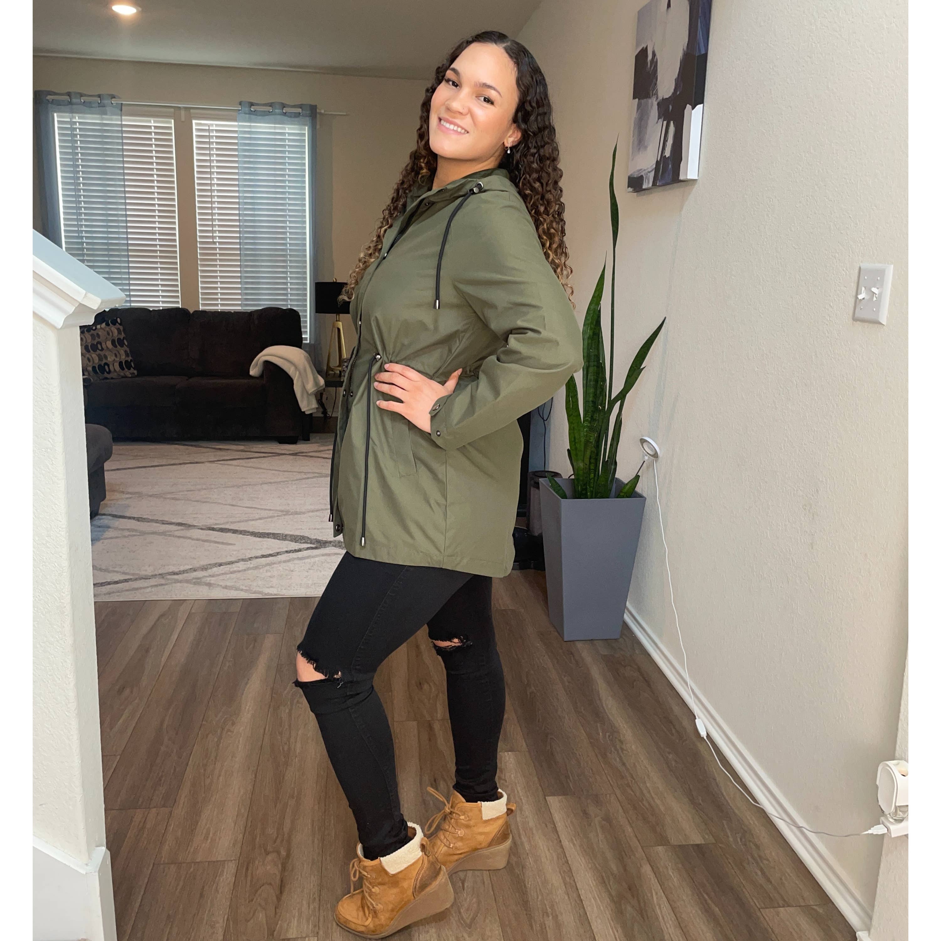 Rokka & Rolla - Wholesale Windbreaker - Women's - Women's Trench Coat Windbreaker Jacket12