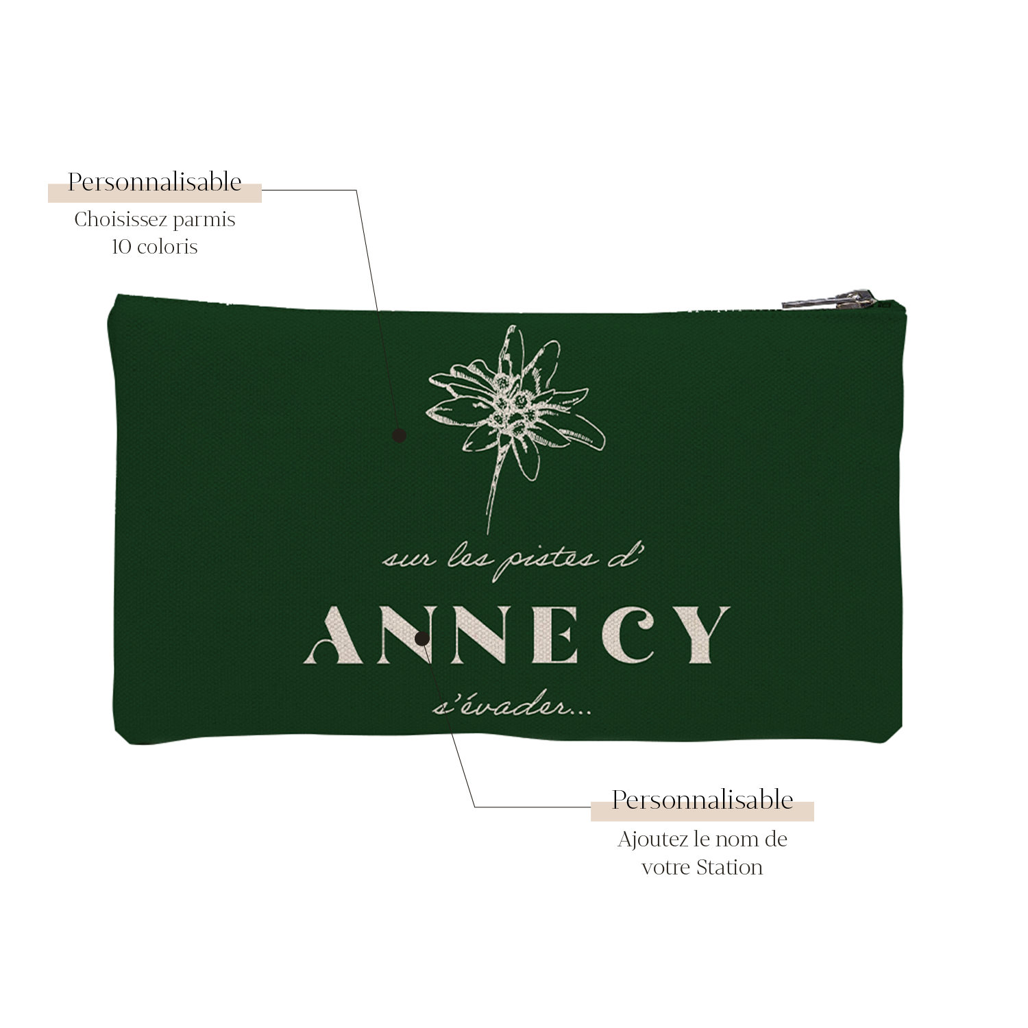 Coast and Valley - Wholesale Pouch - Women's - Customizable velvet pouch 1