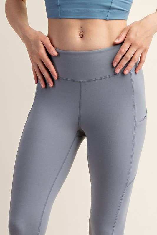 Sunday Morning – wholesale Sport-/loungeleggings – Dam – P45601PL37 Plus Size Butter Soft Caprilängds Yoga Leggings11