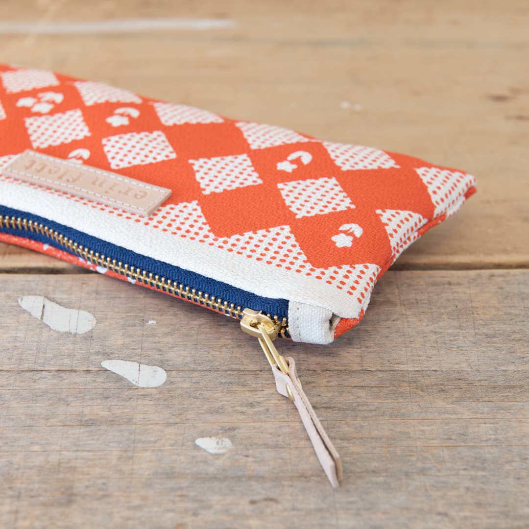 Erin Flett - Wholesale Pencil Case/Pouch - Checkered Quilt Pencil Bag22