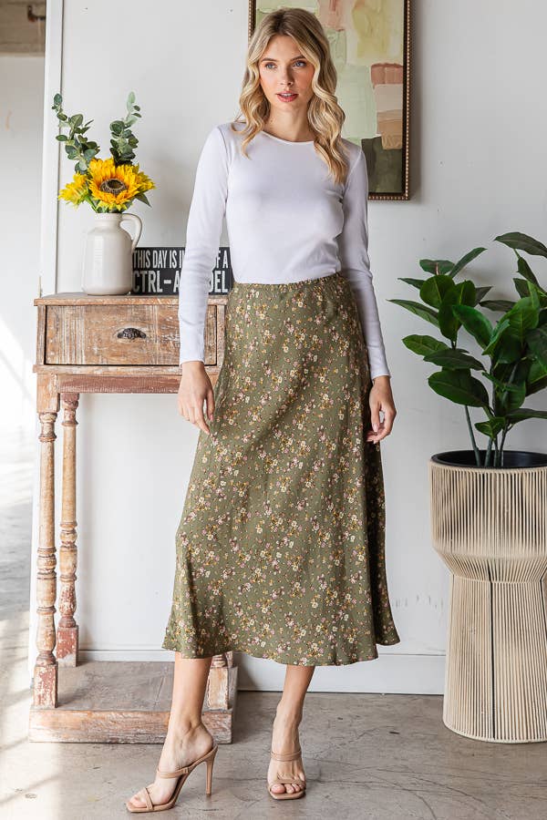 miroh - Vente Jupe – femme - JUPE FLEURIE DITSY2