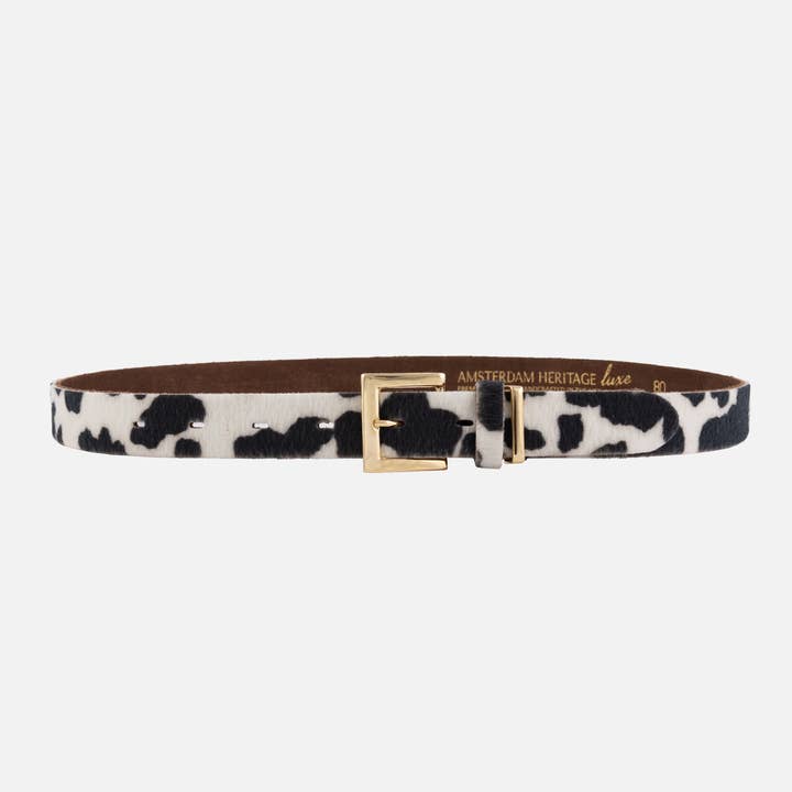 Amsterdam Heritage Belts, Bags, Apparel & Jackets EU - Wholesale Belt - Women's - MADE TO ORDER Aliza | Animal Print Leather Belt7
