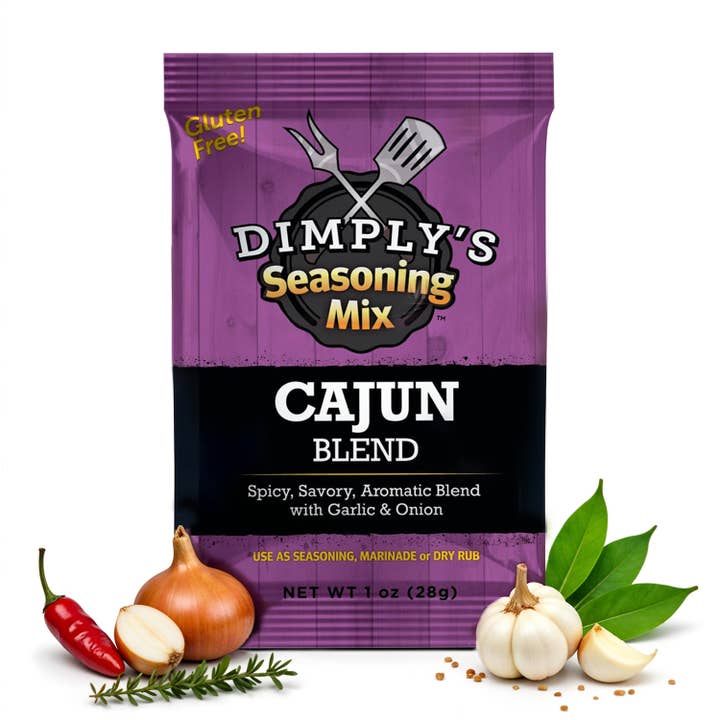 Dimply's Cajun Seasoning Mix for wholesale by Dimply's