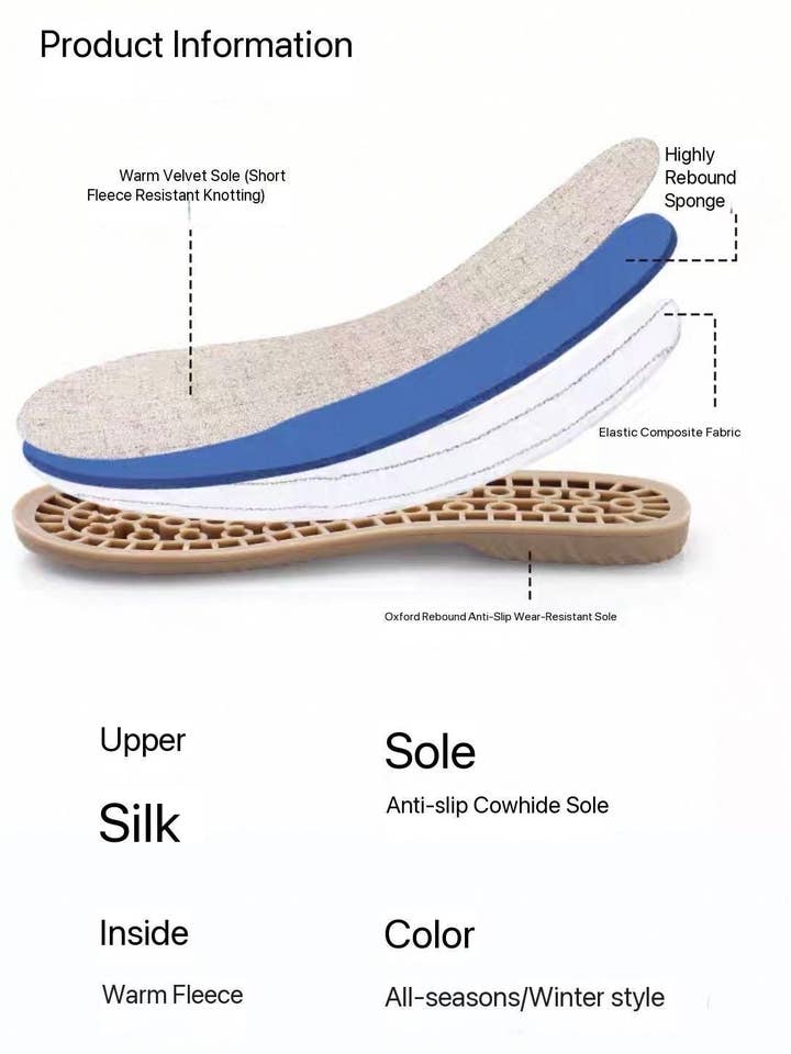 Lian Collection – wholesale Slippers – Women's – Silk Winter Slippers – Faux Fur‑Lined Silk Mules, Impressionist Art Print, Indoor Gift Slippers4