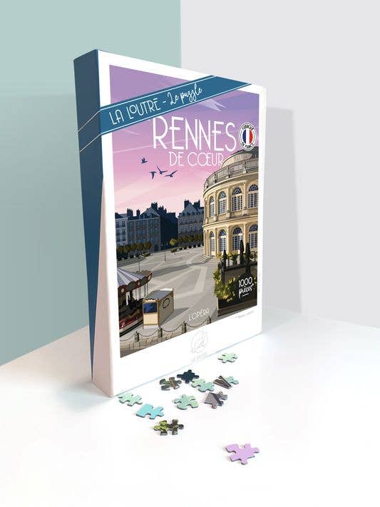 Puzzle - Rennes pour la vente par La Loutre