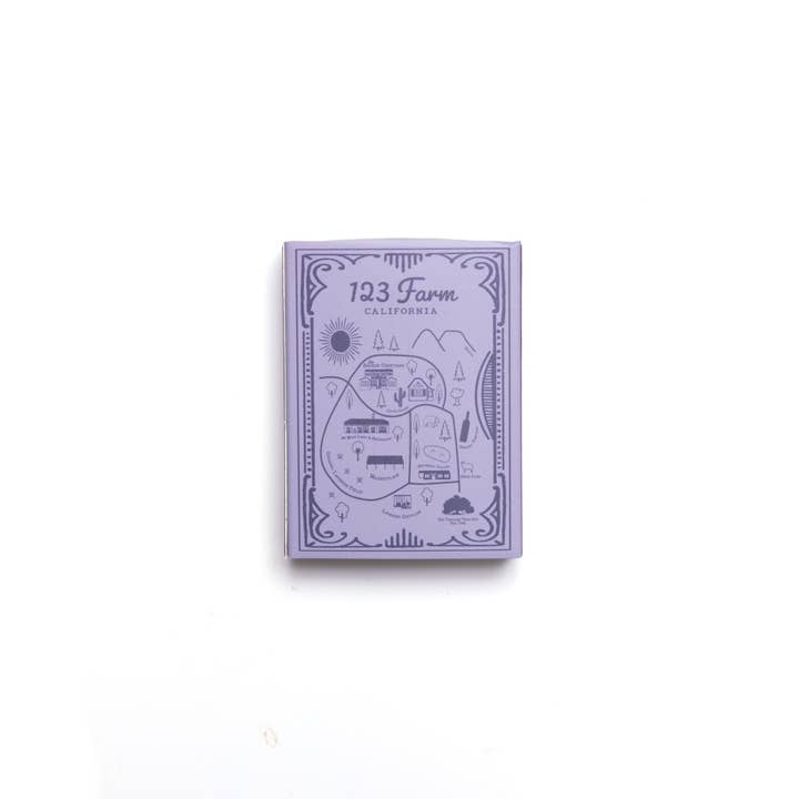 123 Farm - Wholesale Matches - Lavender Matches – Boxed Set, 40 Safety Matches