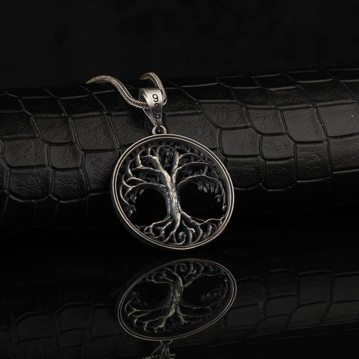 Espada Silver - Wholesale Pendant/Charm Necklace - Tree of Life Necklace
