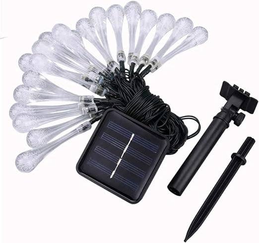 Skiddo - Vente Lampe d'extérieur/de jardin - Lumières solaires gouttes d'eau - 30 LED3