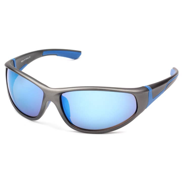 Cramilo Eyewear - Wholesale Sunglasses - Unisex - Rectangle Wrap Around Y2K Sports Sunglasses6