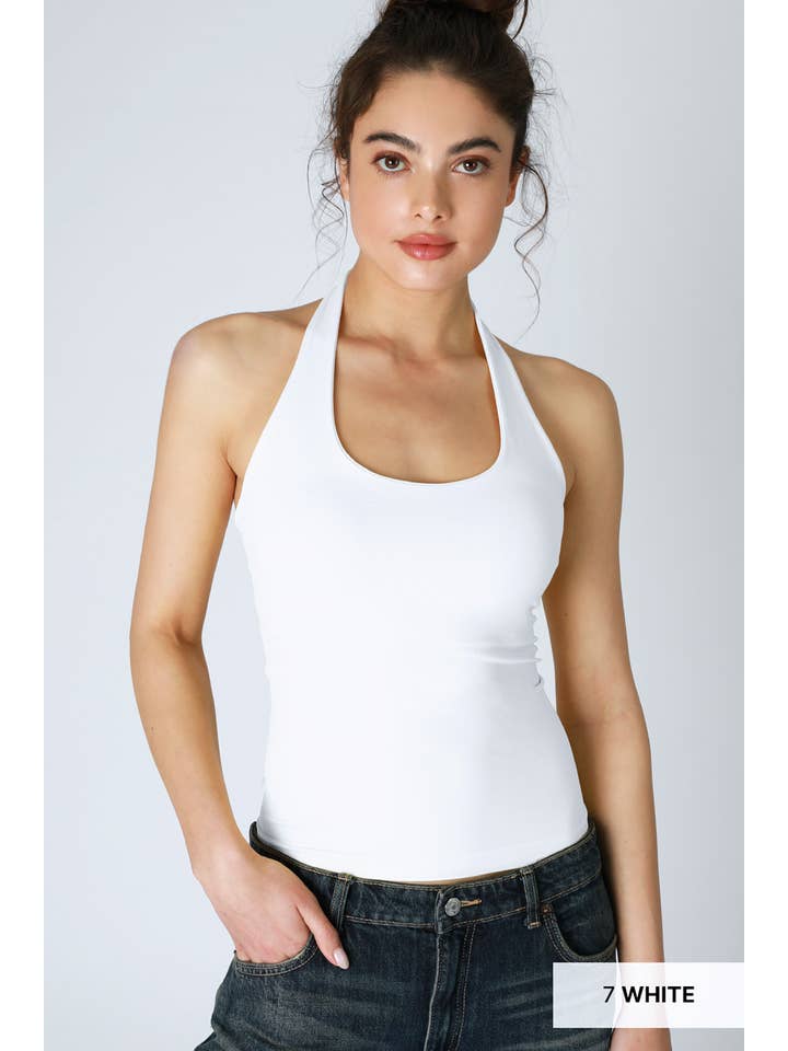 NIKIBIKI - Wholesale Knit Top - Women's - NS8392 - Clean Line Halter Top12