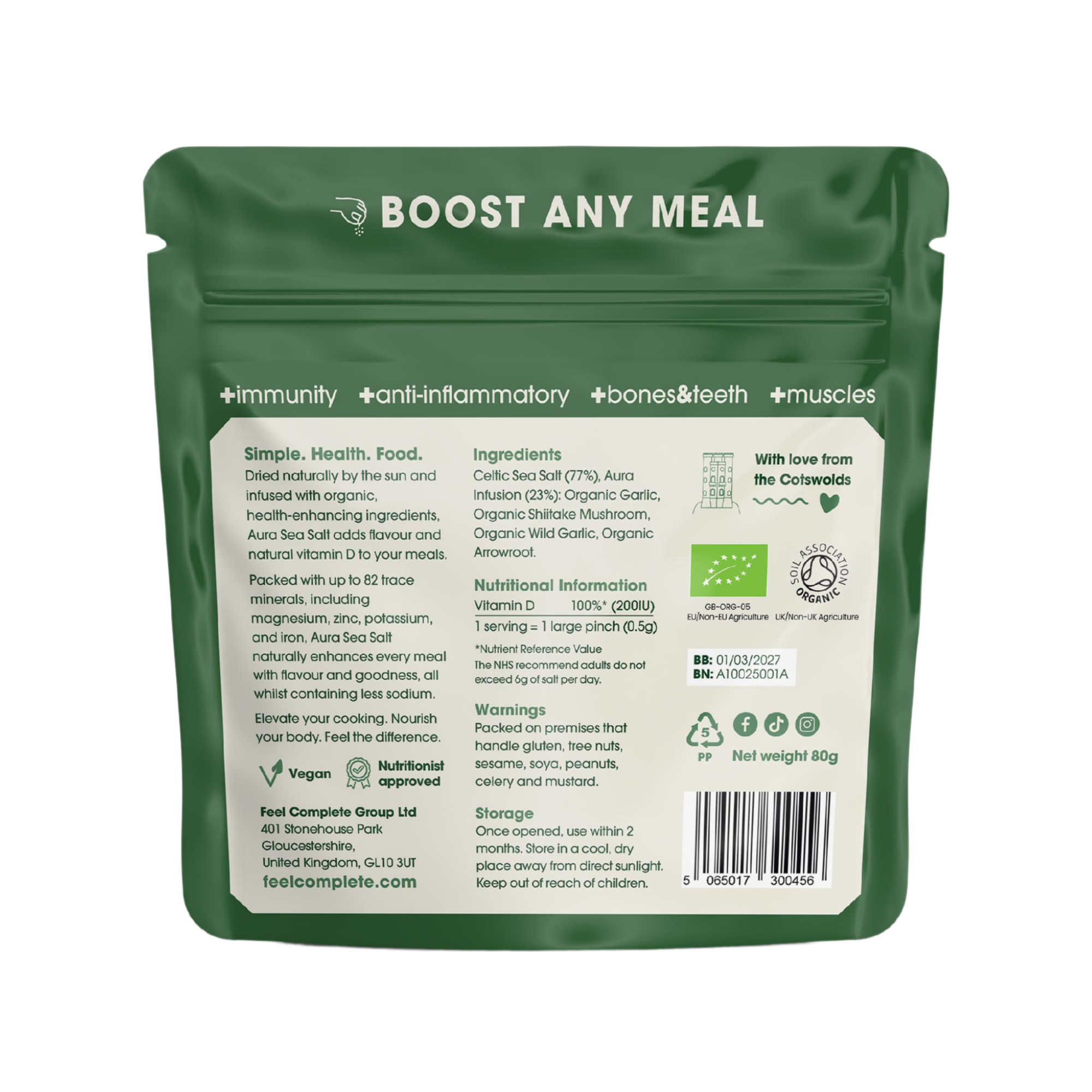 Feel Complete – wholesale Salt – Aura Sea Salt - Organic9