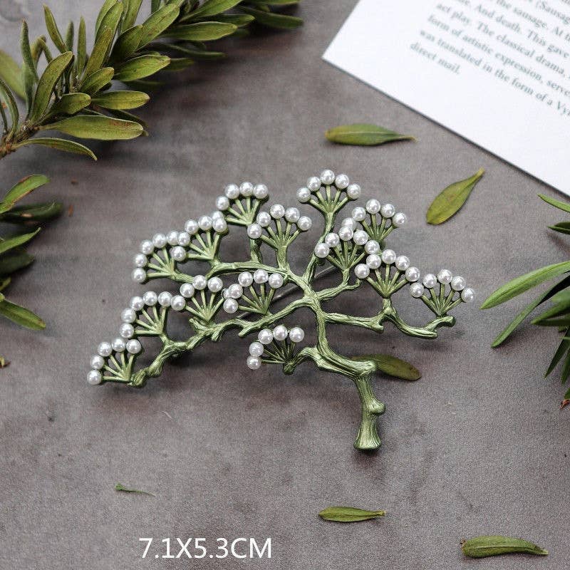 Tourtiwi - Wholesale Brooch - Lily Of the Valley Brooch, Botanical Series Pin9