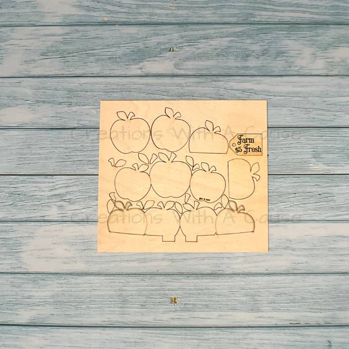 Creations With A Cause - Vendita all'ingrosso Kit per lavoretti fai da te - Inserto Intercambiabile per Mele - Cesto di Fiori/Mele2