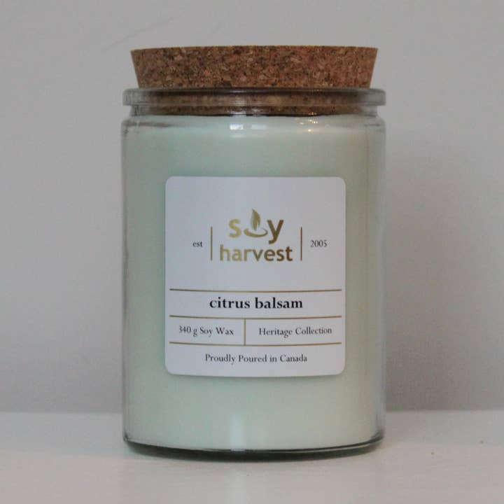 Citrus Balsam - Jar Candle for wholesale by Soy Harvest Candles