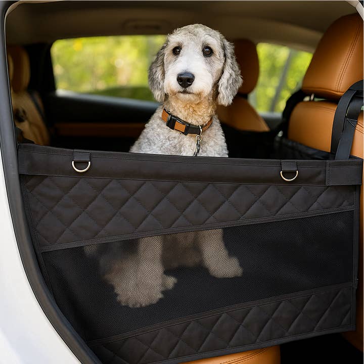 Katziela - Wholesale Pet Carrier - Dog - Katziela Single Dog Back Seat Cover Waterproof Quilted
