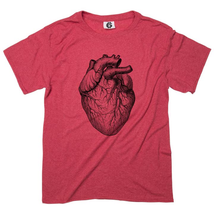T-shirt Human Heart pour homme pour la vente par 6DS