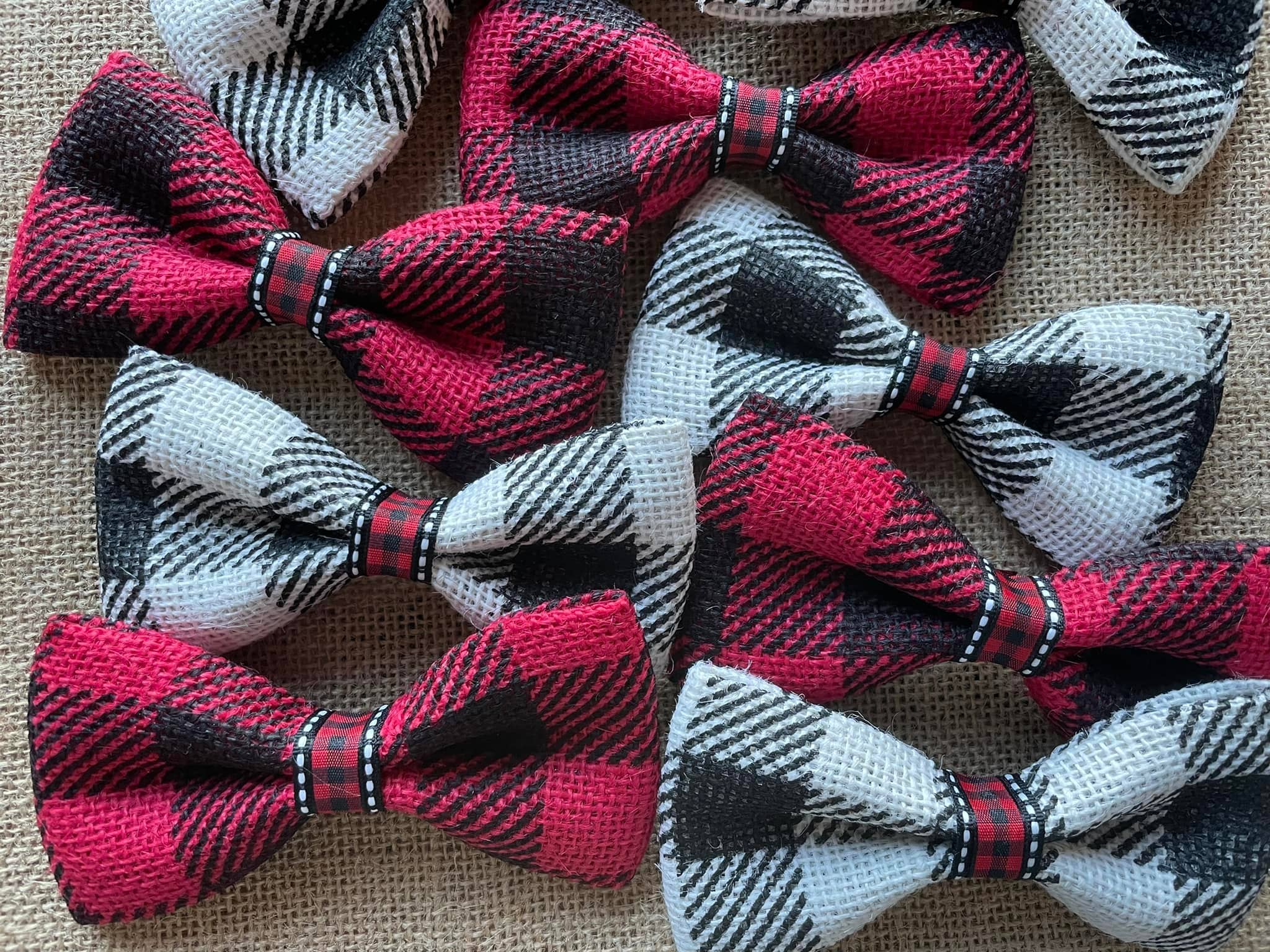 DOG BOW TIES - Wholesale Pet Bow Tie - Dog - *Checkered Plaid4