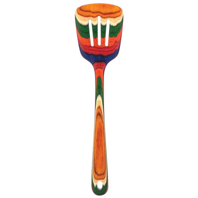 Everyday Supply Co - Wholesale Spatula/Turner - Bamboo Baltique Multicolor Birch Slotted Spatula0