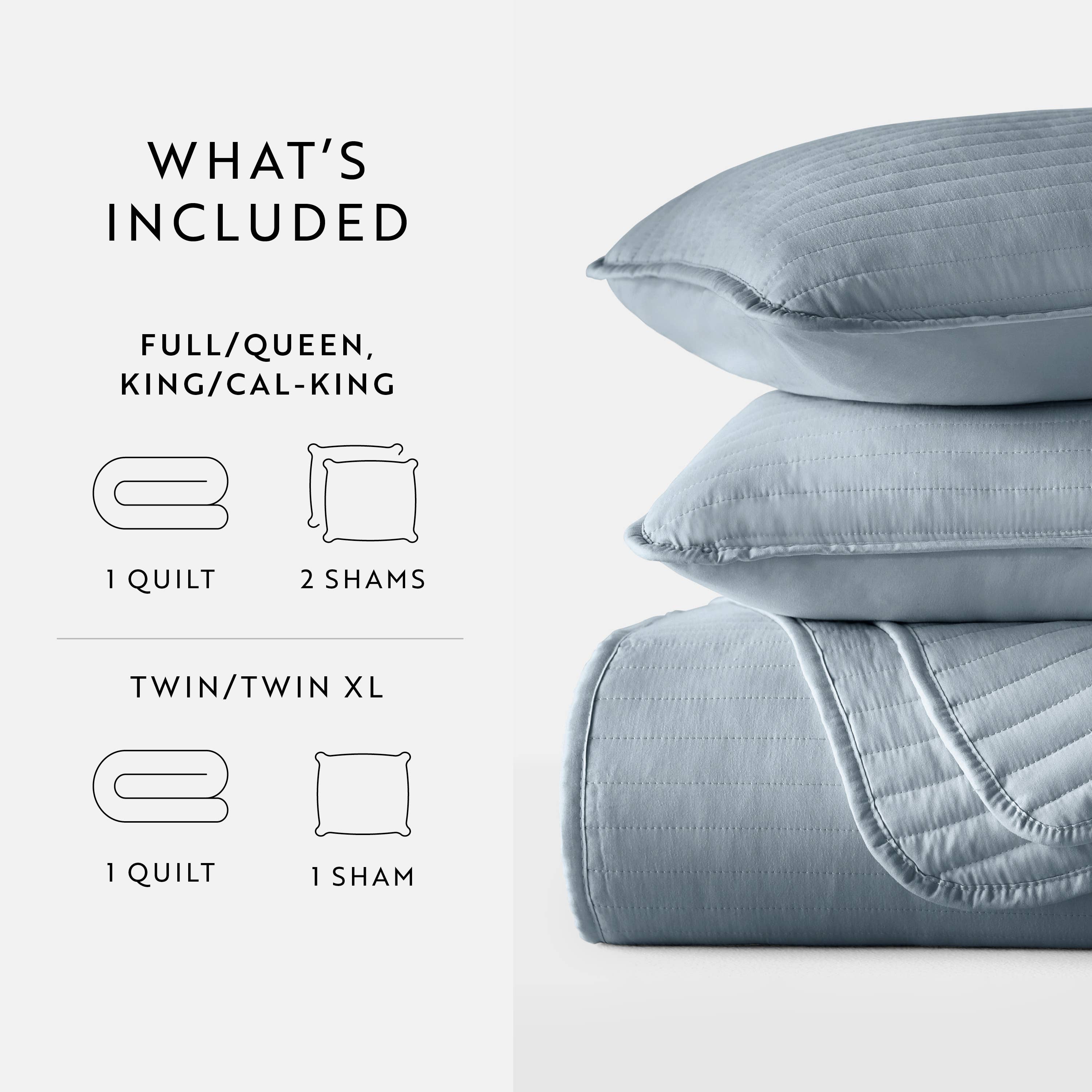 ienjoy Home - Vente Parure de lit - Ensemble de couvre-lit matelassé 3 pièces à rayures iEnjoy Home11