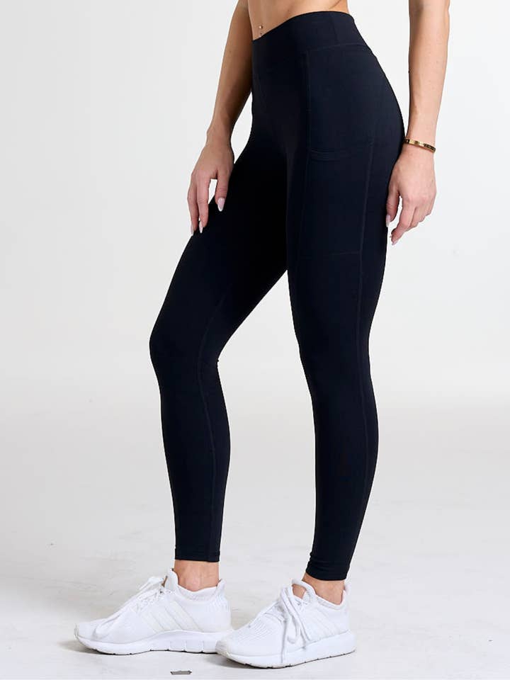 AVA Active - Wholesale Athletic/Lounge Leggings - Women's - Hera Super Soft Seamless High Waist Legging3