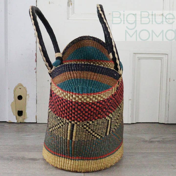 Big Blue Moma - Wholesale Grocery/Shopping Bag - U Shopper Large - Traditional Palette57