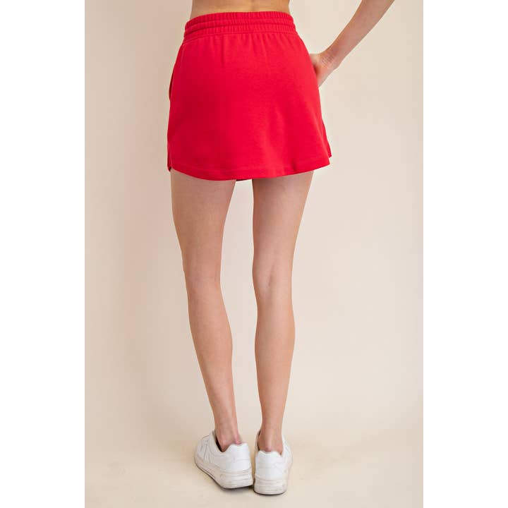 Rae Mode - Wholesale Broekrok - Dames - FRENCH TERRY KORTE ROK60