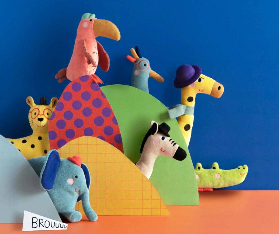 Speedy Monkey - Wholesale Stuffed/Plush Toy - Kids & Baby - Giraffe Rattle "The Toupitis" collection2