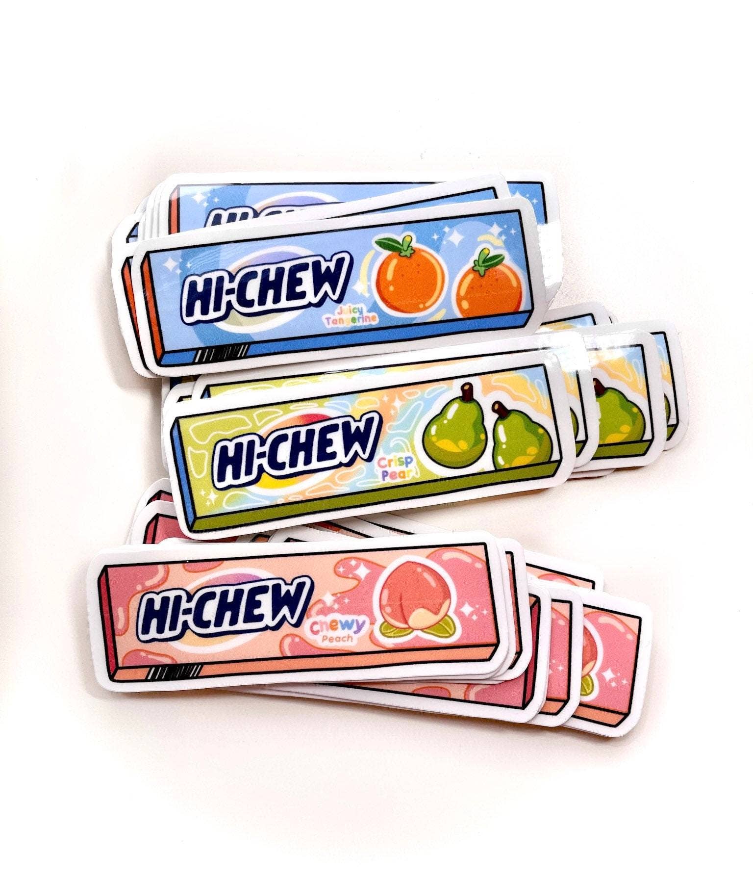 SimplyMKO - Wholesale Sticker - Hi-Chew Pear Asian Sticker2
