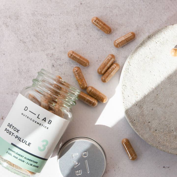 D-LAB NUTRICOSMETICS - Vente Supplément oral/vitamine - DETOX POST PILULE 2 MOIS2
