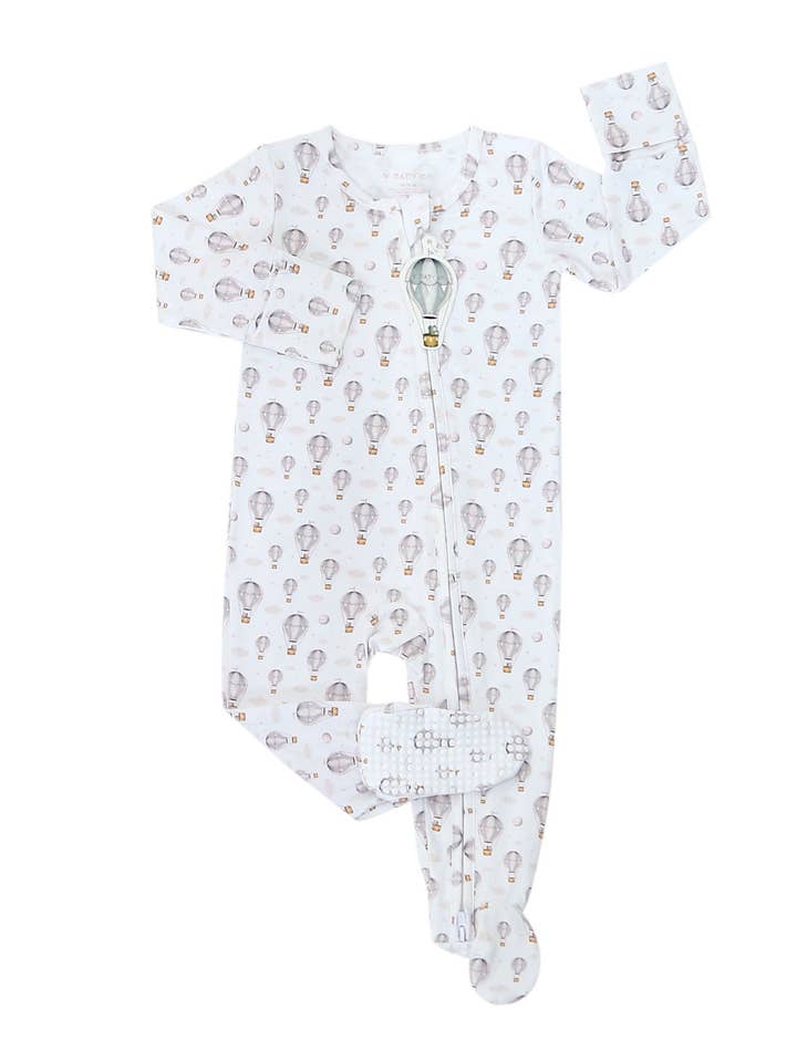 Hot Air Balloon Bamboo Baby sleeper for wholesale by V Baby Co