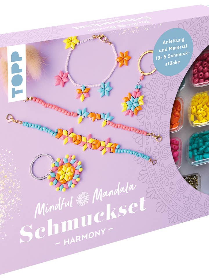 Mindful Mandala - Harmony Jewelry Set for wholesale by frechverlag TOPP & BusseSeewald