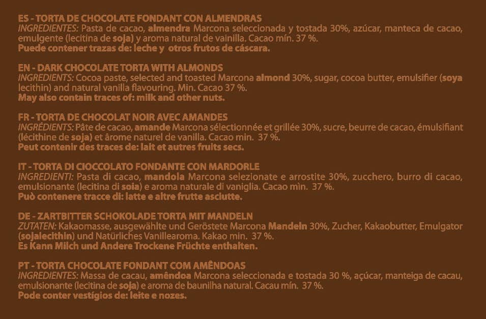 PABLO GARRIGÓS IBÁÑEZ – Großhandel Schokoladenschachtel – Schokoladenfondant-Nougatkuchen mit Mandeln3