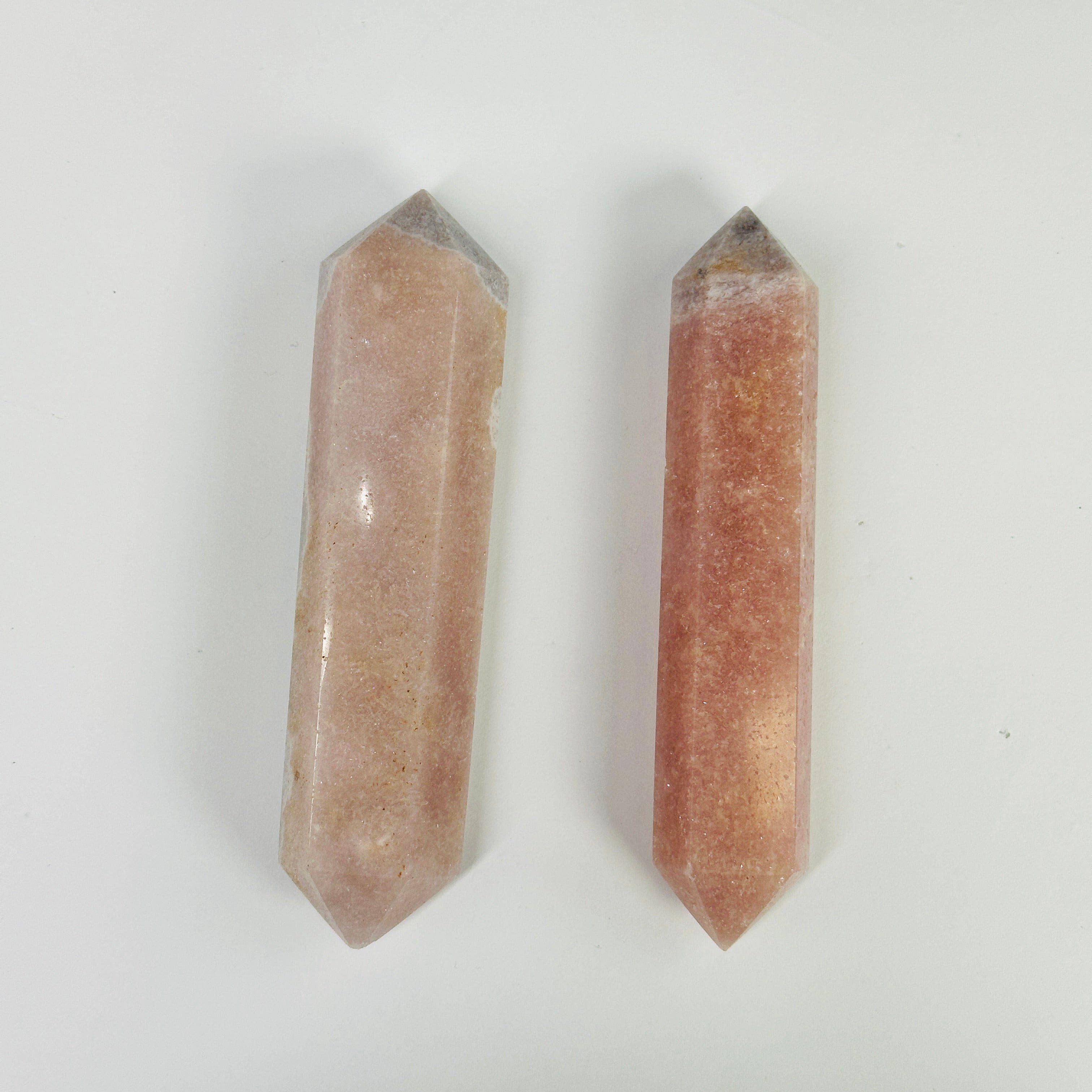 Rock Paradise - Wholesale Spiritual Stone/Crystal - Pink Amethyst Crystal Double Point YOU CHOOSE2